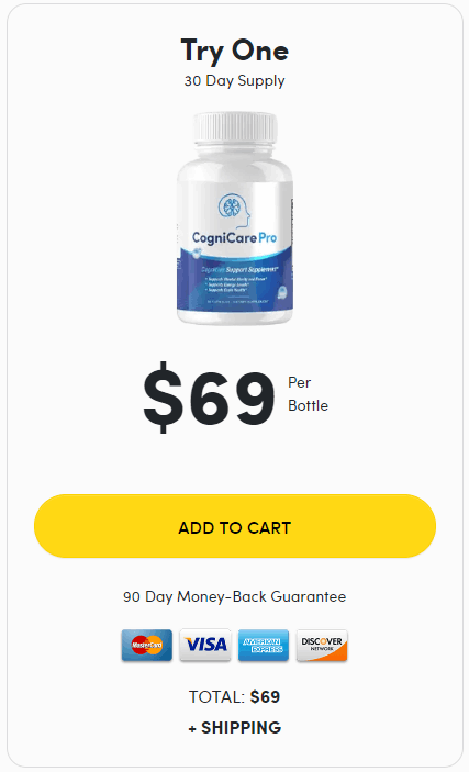 CogniCare Pro 1 Bottle